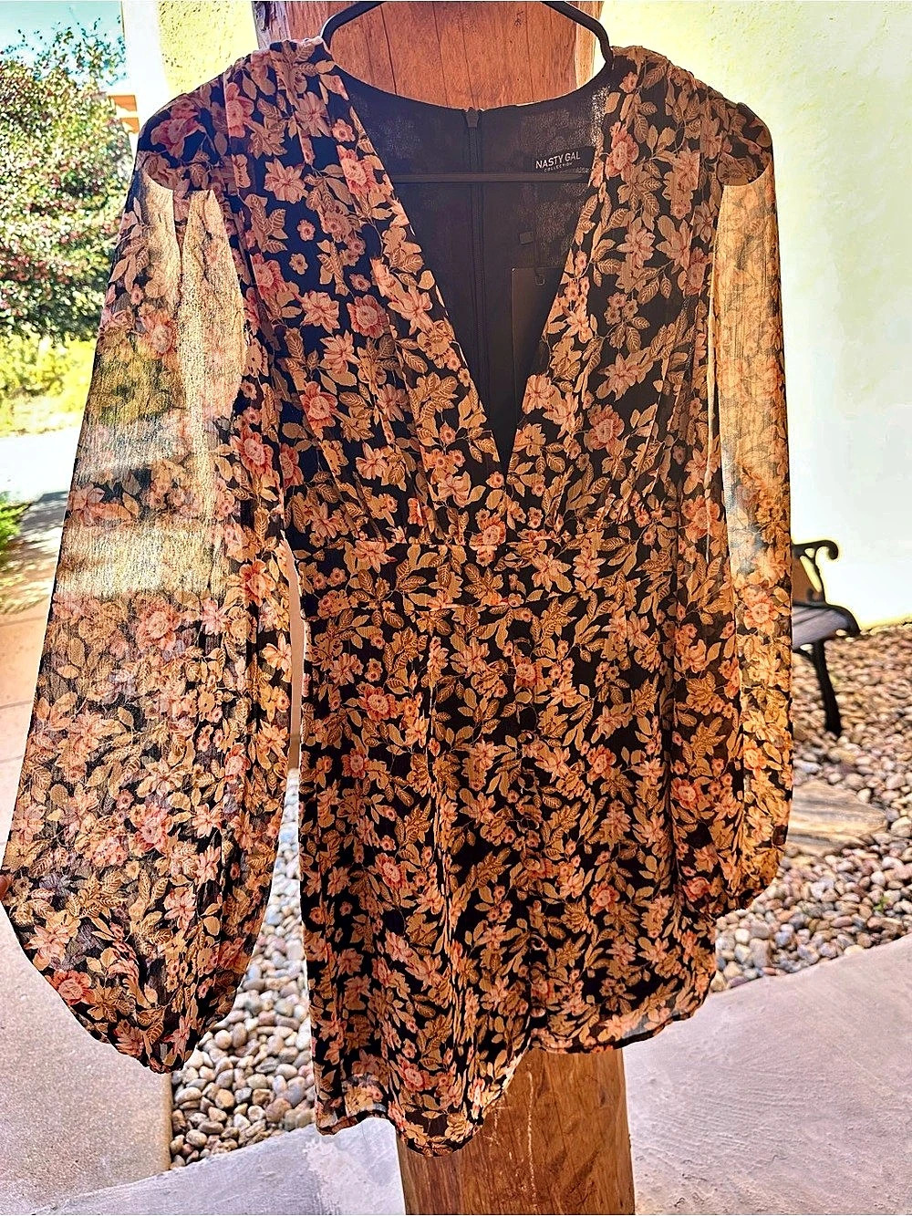 Nasty Gal Nothin' Bud Love Floral Mini Dress NWT